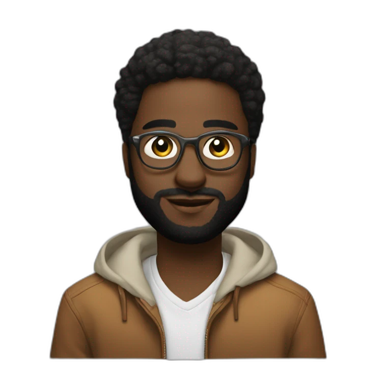 Damso qui fait un V emoji