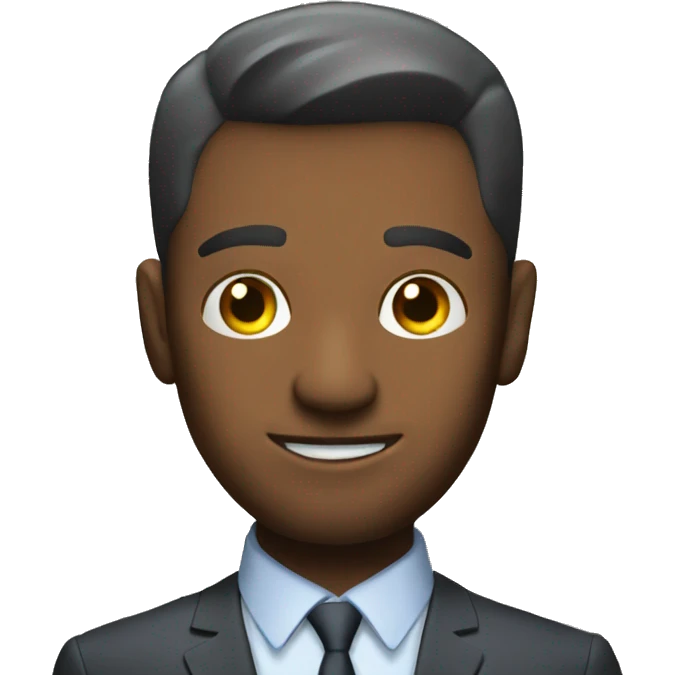 property man with  miiion emoji