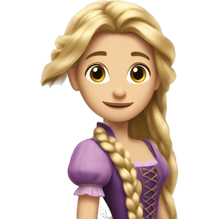 Rapunzel emoji