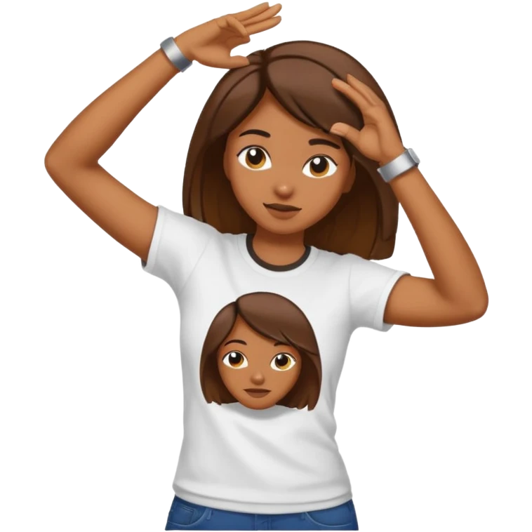 Dabbing woman  emoji