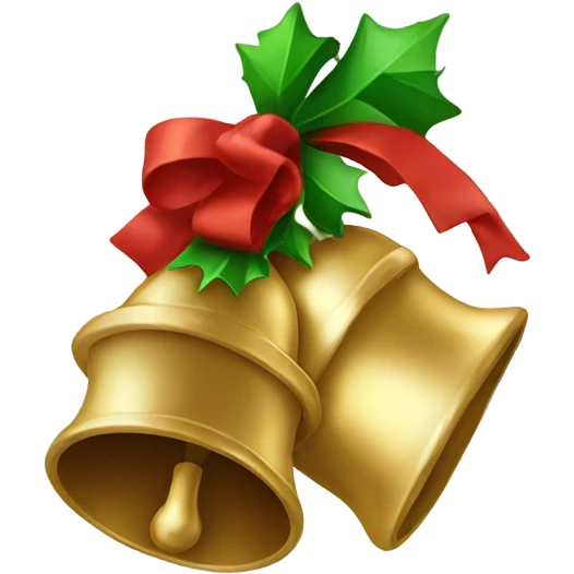 Jingle bells emoji