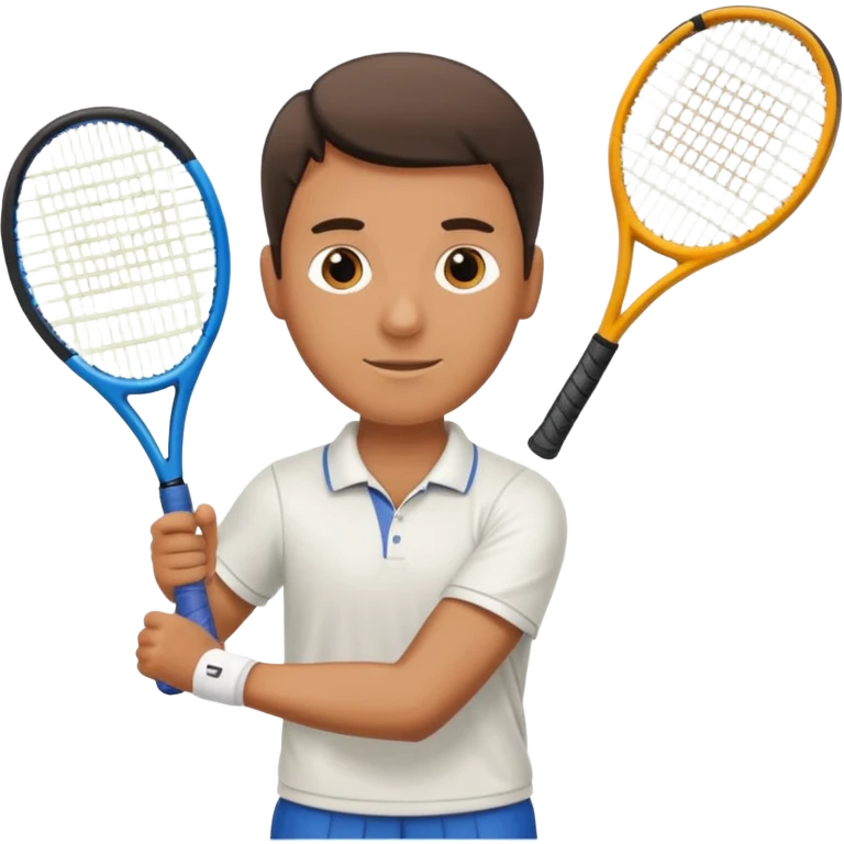 man playing tennis emoji