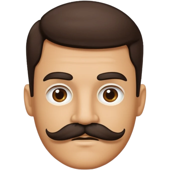 mustache  emoji