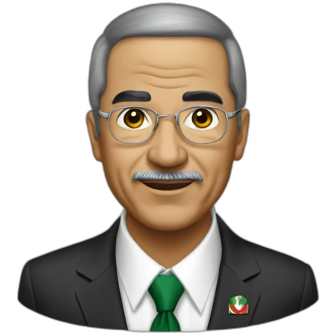 President of the Republic of Algeria  emoji