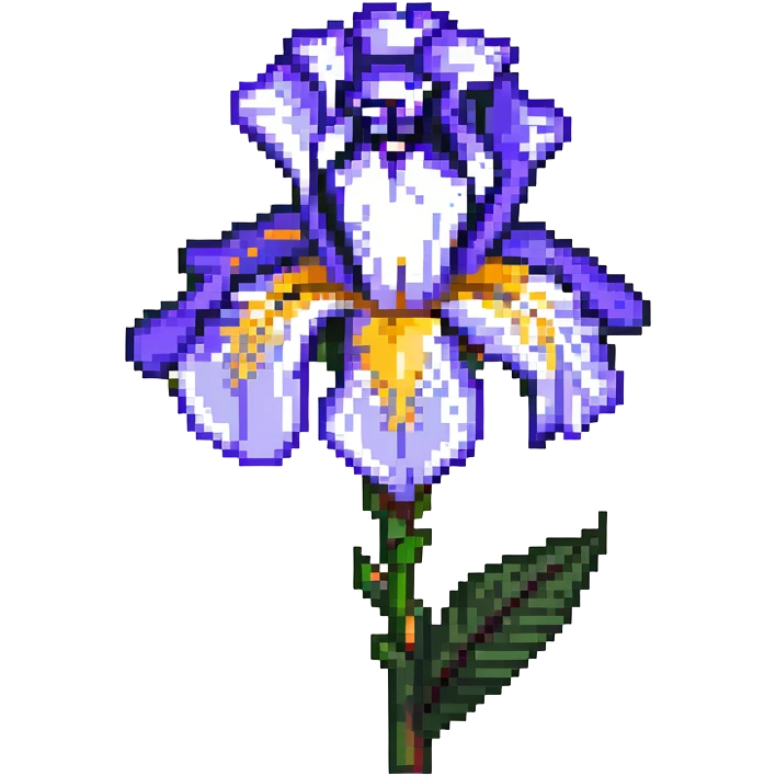 iris flower emoji