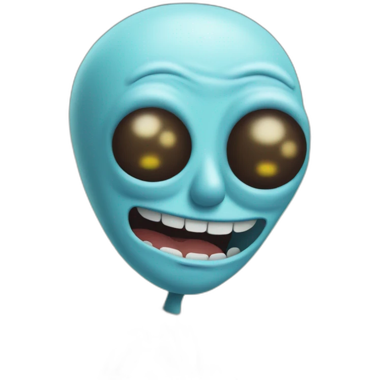 Mr Meeseeks Rick and Morty emoji