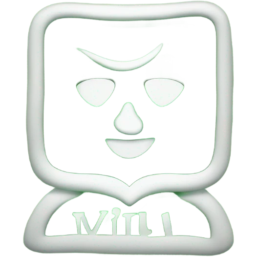 Coeur vert ecrit VIVI emoji