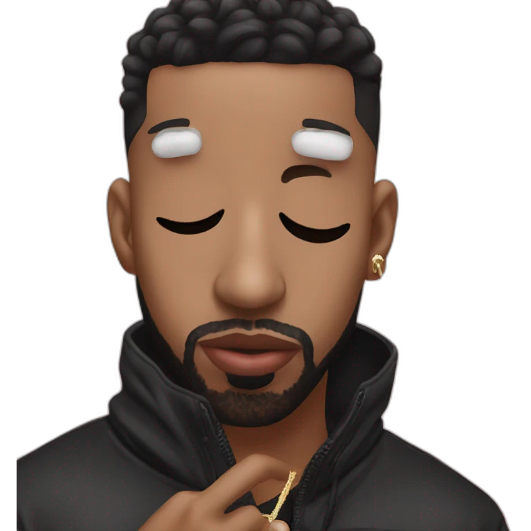 drake kissing 21 savage emoji