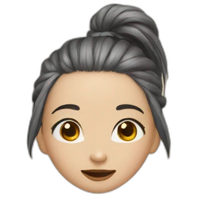 Chinois-nu emoji