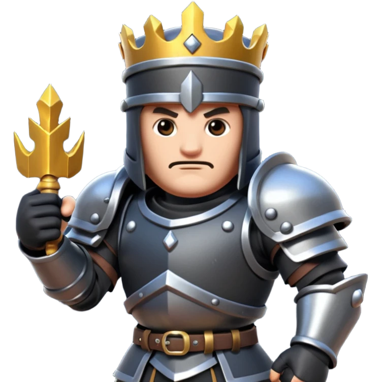 Méga chevalier clash royale emoji