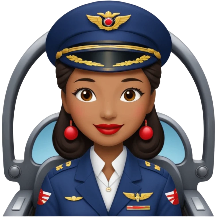 geisha drive the aircraft emoji