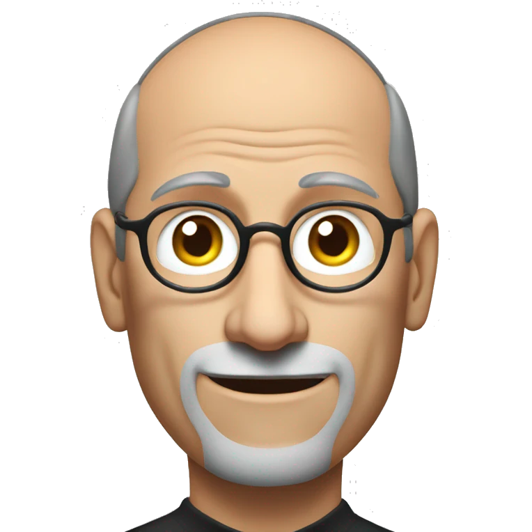 Steve Jobs shows okay sign emoji