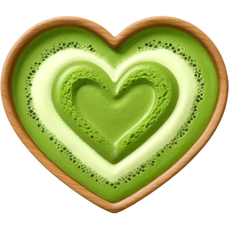 Heart matcha  emoji