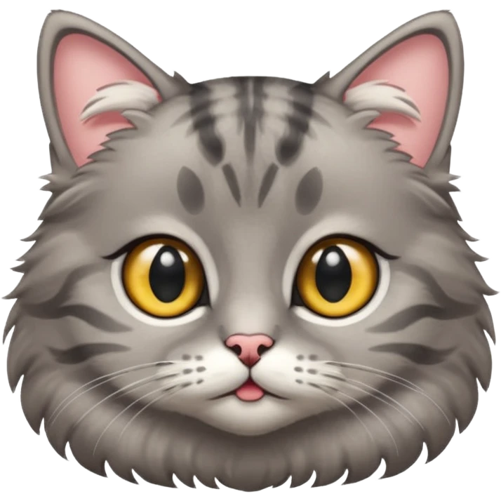 grey tammy cat like this 🐈 emoji