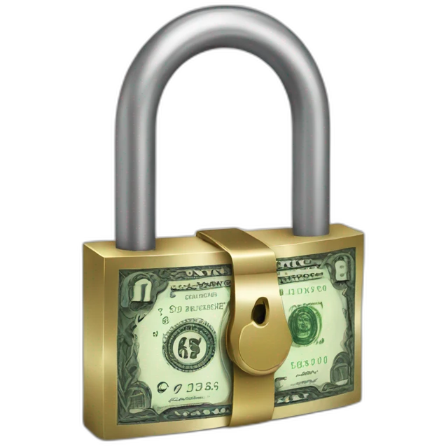 money under the lock emoji