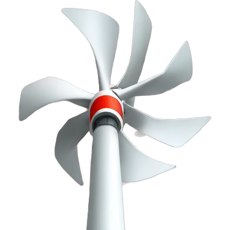 wind generator Türkiye flag emoji