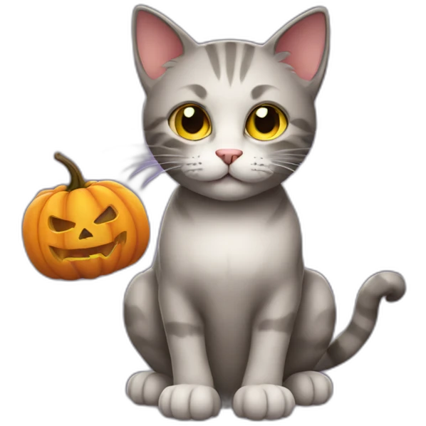 halloween cat emoji