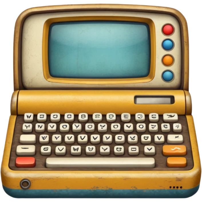 retro items emoji