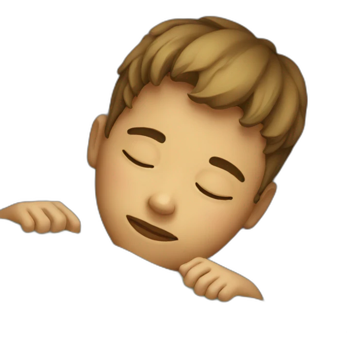 sleeping boy emoji