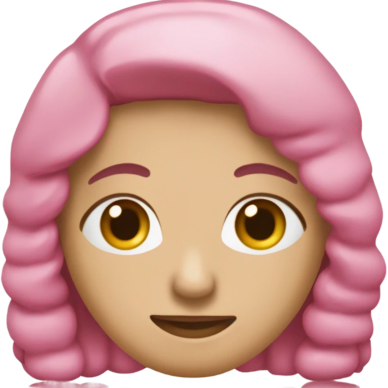 пастель розовое сердце бусины emoji