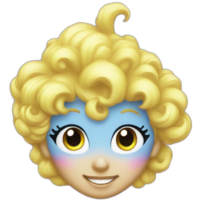 moonglo from rainbow brite emoji