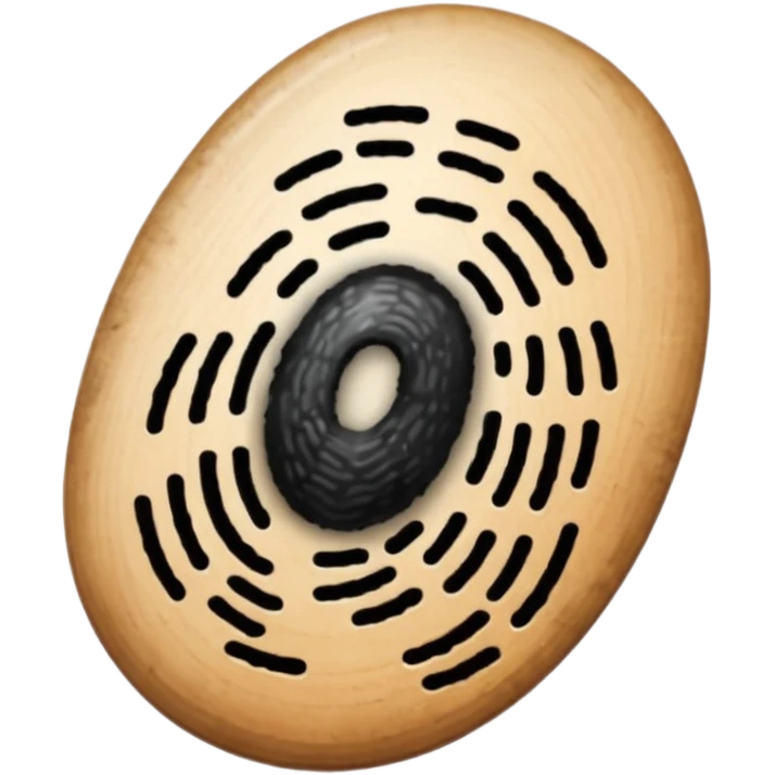black fingerprint emoji