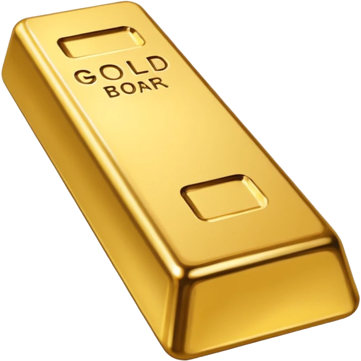Gold bar emoji