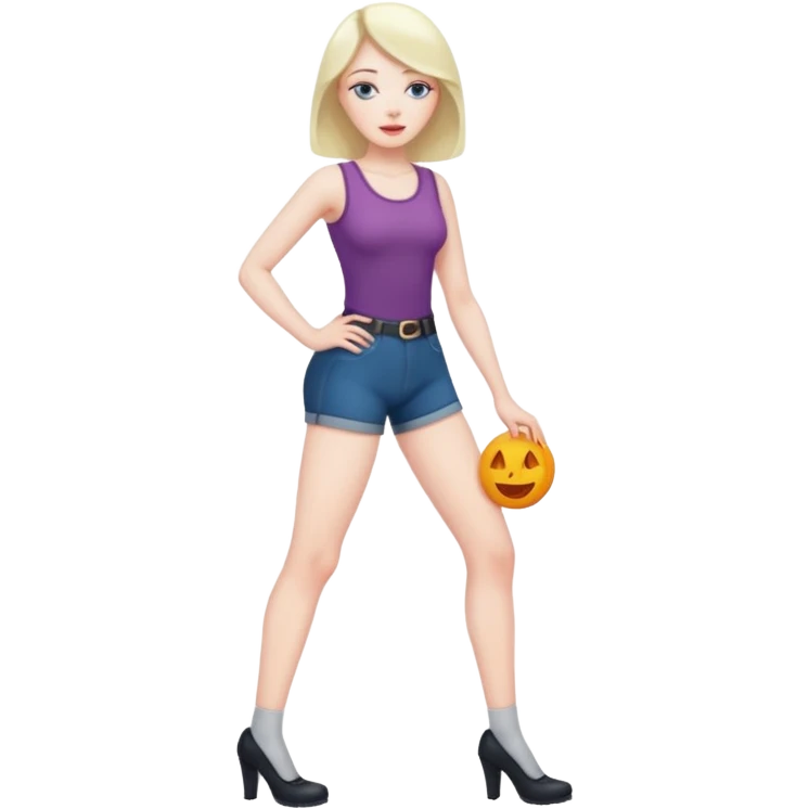 Jambes lourdes femme emoji