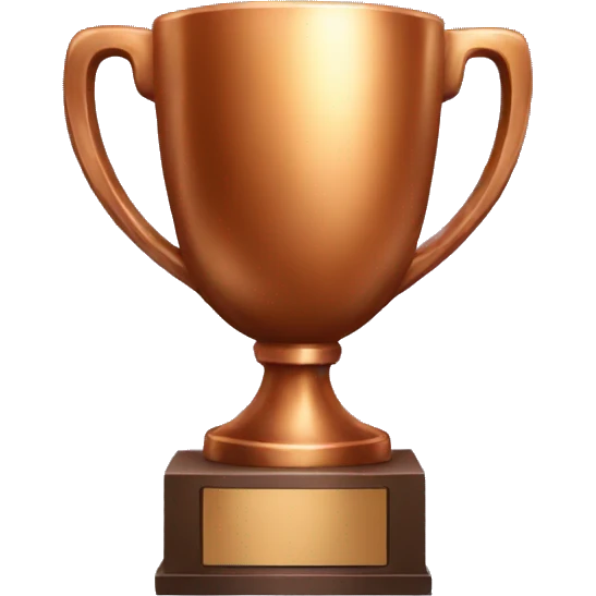 bronze trophy emoji
