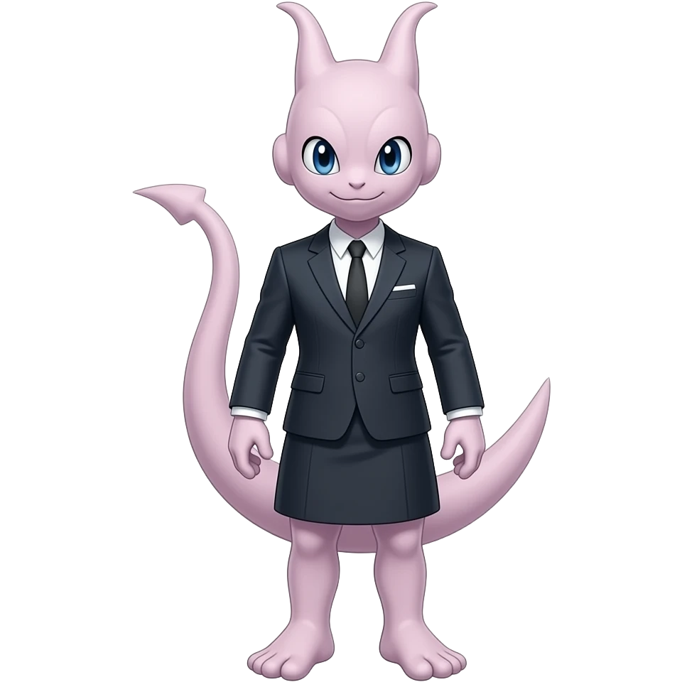 pokemon mewtwo suit dress emoji
