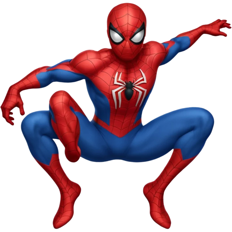 An spiderman
 emoji