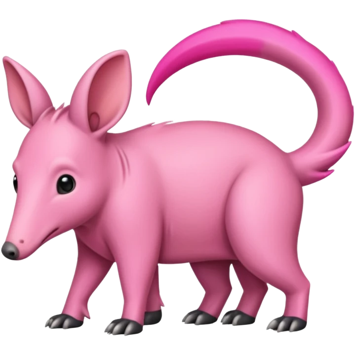 In Aardvark with a long long long long long long long long long long long tail emoji