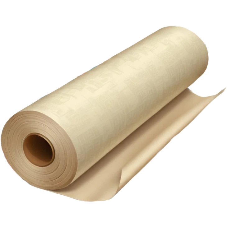 Roll of wallpaper emoji