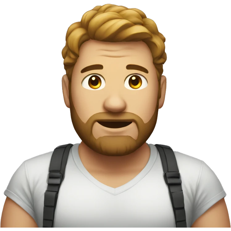 Thick guy have emoji
