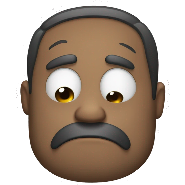 Tired dizzy emoji