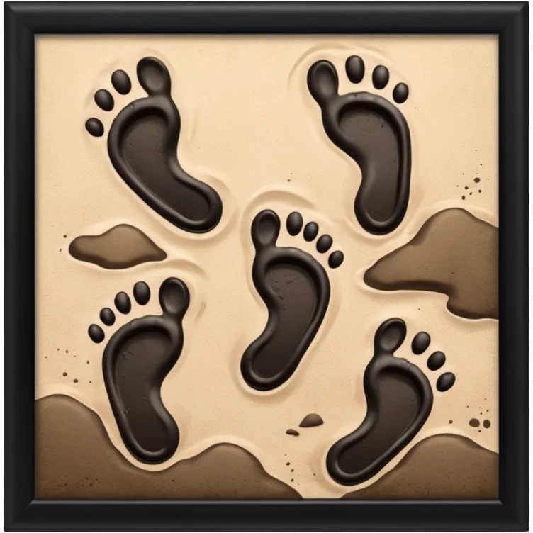 black foot pints  emoji