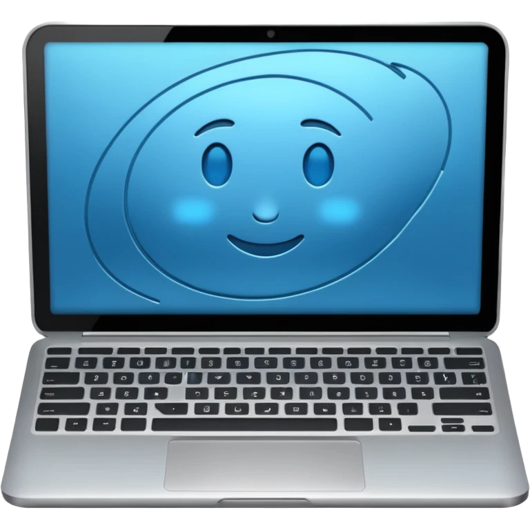 laptop side emoji
