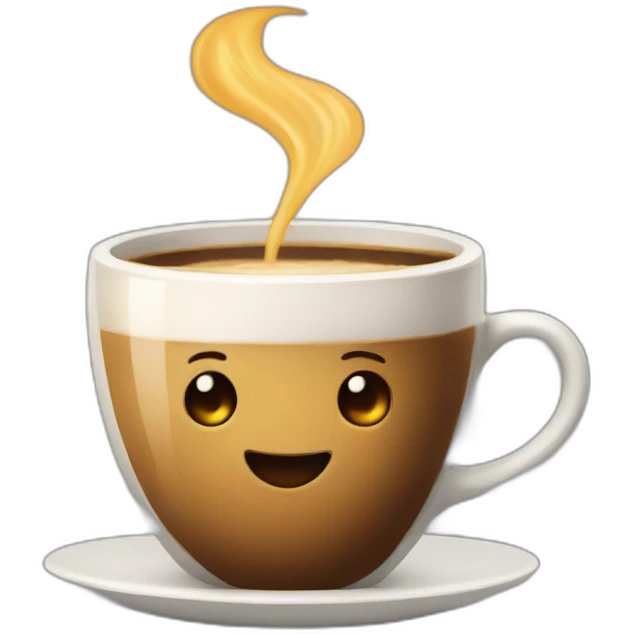 Coffee magic emoji