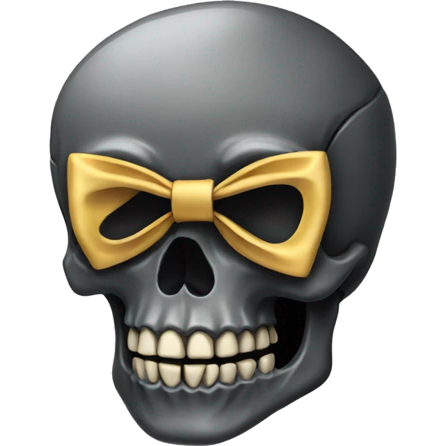 skull with bow emoji