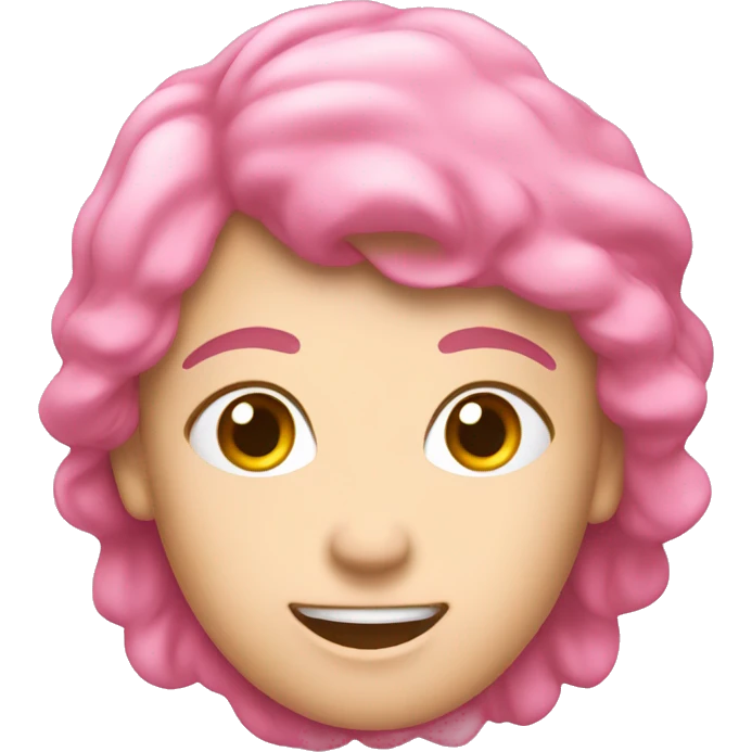 Pe dori color rosa emoji