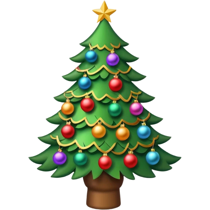 christmas tree emoji