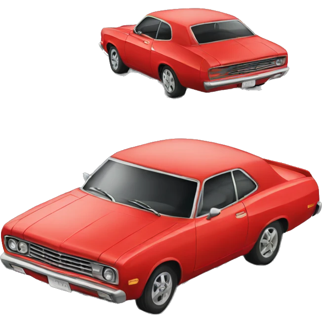 Red car emoji