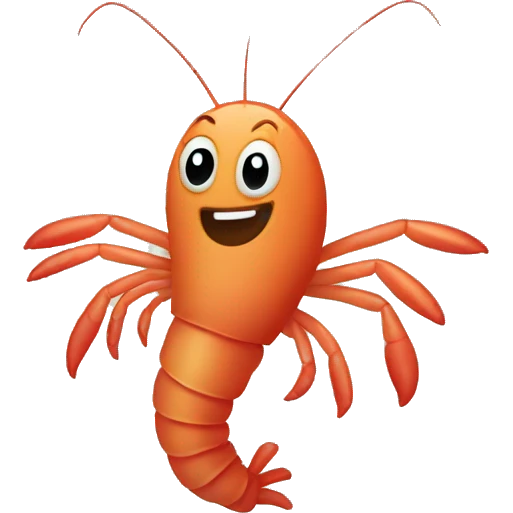 dancing shrimp emoji