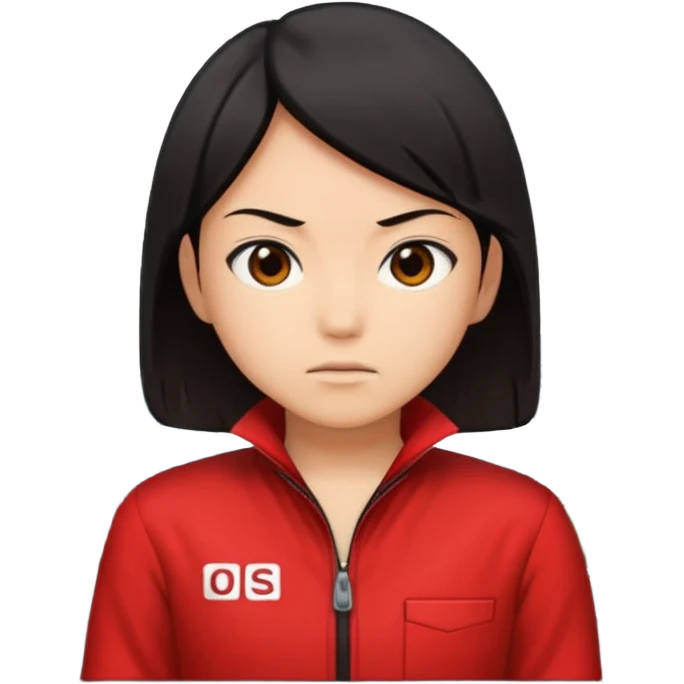 Tokyo in the la casa de papel TV show emoji