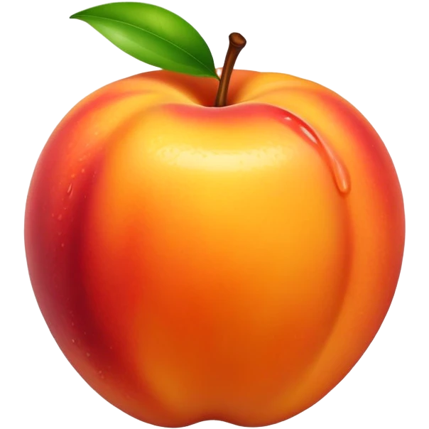 Wet Nectarine emoji