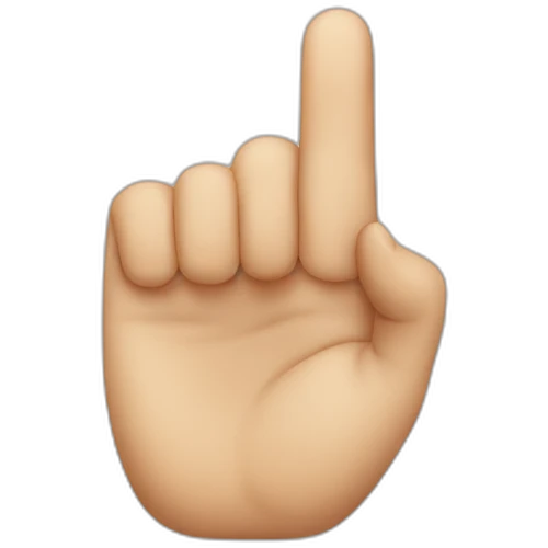 nose with a finger in it emoji
