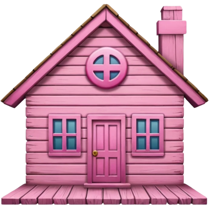 home sign pink emoji