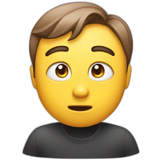 question face emoji