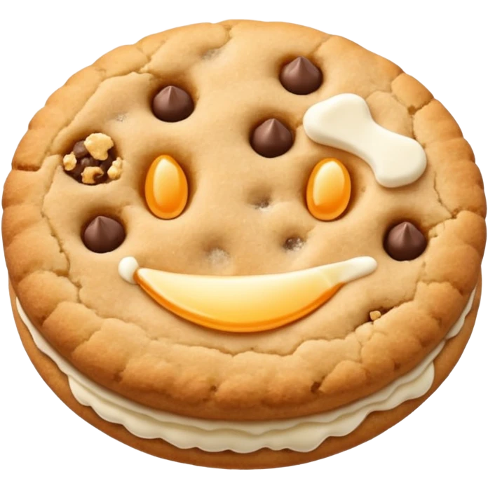 Simple cookie emoji