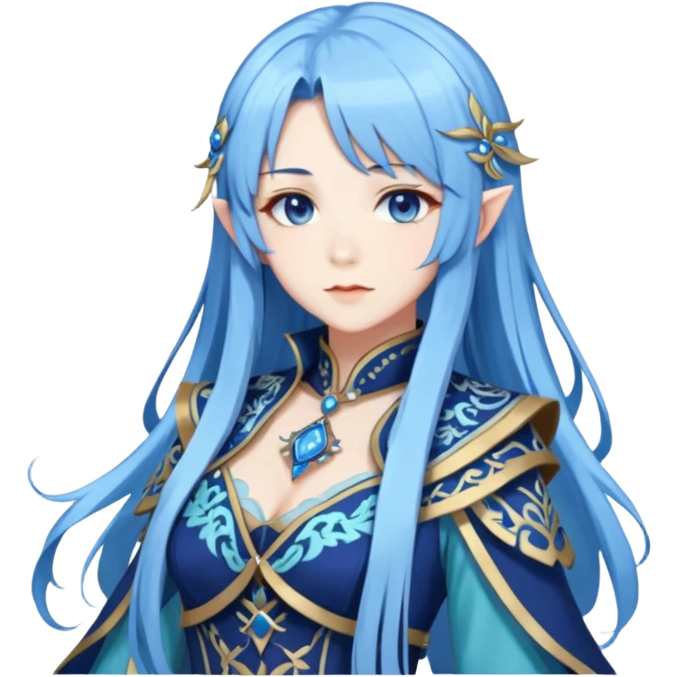 Furina from Genshin Impact emoji